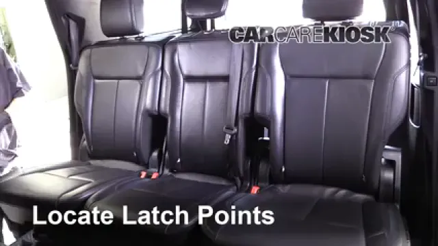 2018 Ford Expedition Max XLT 3.5L V6 Turbo Asientos de Carro Instalar